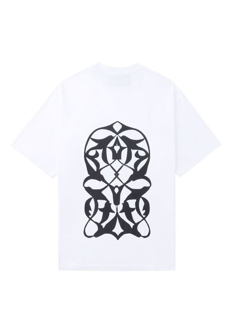 T-shirt con logo in bianco Song for the mute - uomo SONG FOR THE MUTE | 251MTS018P1WHT